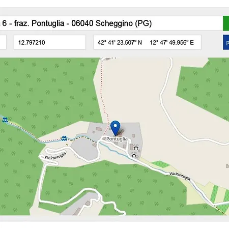 Appartement La Raccolta Scheggino